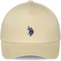 U.S. POLO ASSN. Casquette beige / bleu marine