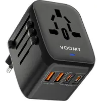 Voomy Adaptateur secteur universel avec USB A + USB C - 170 Pays