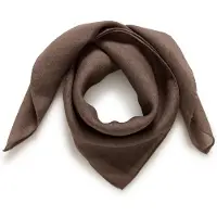 Matinique Écharpe 'Woolbal' marron