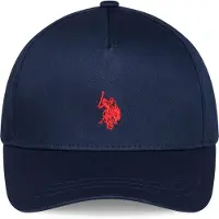 U.S. POLO ASSN. Casquette bleu marine / rouge
