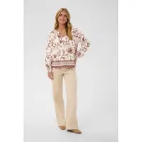 Cream Chemisier 'CRTiah' beige / marron / rose / éosine