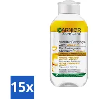 Garnier - Eau micellaire démaquillante - Huile - 100 ml - Pack avantage - 15 pièces