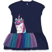Denokids Robe 'CFF-26Y1-123' bleu foncé