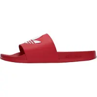 Adidas Mule 'Adilette' rouge / blanc