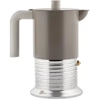 Alessi Vite, machine à expresso, couleur gris chaud, référence PM01/6 WG, numéro d'article 8003299503377