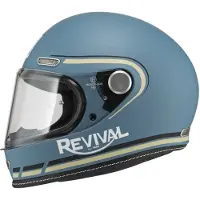 Nzi Revival Profilo Full Face Helmet Bleu 2XL