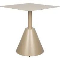 White Label Bistro Table Fabby Beige (70 x 70 x 76 cm)