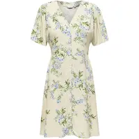 ONLY Robe 'ONLEvida' bleu marine / bleu clair / vert / blanc cassé