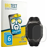 BROTECT Protection Clair, Film de protection pour smartwatch, Transparent