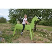 Eduplay Jouet dragon en bois 90 cm laqué - Jouet en bois dragon