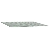 vidaXL Tissu de remplacement pour store, vert et blanc, 400 x 300 cm, polyester