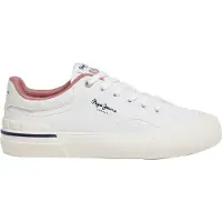 Pepe Jeans Taylor Basic Trainers Blanc EU 38 Femme