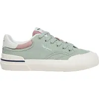 Pepe Jeans Taylor Basic Trainers Vert EU 39 Femme