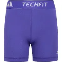Adidas Pantalon de sport 'TECHFIT SHORT' violet / blanc