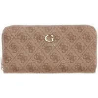 GUESS Porte-monnaies 'COLEEN' brocart / noisette