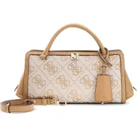 GUESS Sacs à main 'Sac à Main Audrey Petit Monogramme Beige Logo' beige
