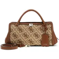 GUESS Sacs à main 'Sac à Main Audrey Petit Monogramme Latte Logo' beige