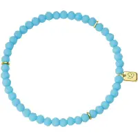 Glanzstücke Bracelet bleu / jaune d'or