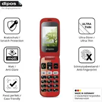 Dipos 4x Film de protection d'écran pour Emporia One protecteur antireflet