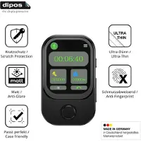 Dipos 4x Film de protection d'écran pour RWSRW MP3-02D protecteur antireflet