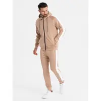 OMBRE Survêtement beige clair / blanc