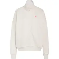 Adidas Veste de survêtement 'Studio' rose / blanc cassé / blanc cassé