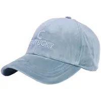 Kentucky Horsewear Casquette de baseball Velvet Kappe bleu clair pour enfants