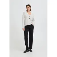 Ichi Cardigan gris chiné