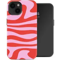 Selencia Coque arrière Vivid avec MagSafe Apple iPhone 14 - Dream Swirl Pink