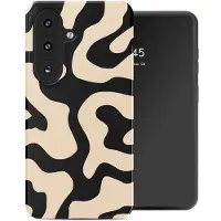 Selencia Coque arrière Vivid Samsung Galaxy S26 - Art Wave Black