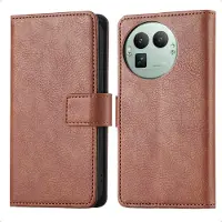IMoshion Étui de télephone portefeuille de luxe Realme GT 8 Pro - Marron