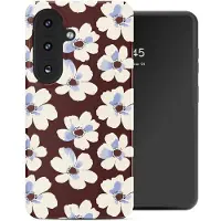 Selencia Coque arrière Vivid Samsung Galaxy S26 - Choco Flower Pop