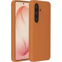 Accezz Coque Liquid Silicone avec MagSafe Samsung Galaxy S26 Plus - Orange
