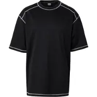 Urban Classics T-Shirt Oversize de - Oversize Closehole - T-Shirt en Mesh - S - XXL - pour Homme - noir - Taille L