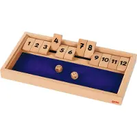 Goki Jeu de dés Shut the box