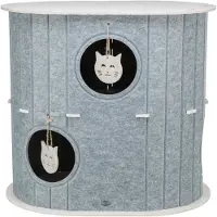 Trixie Katzenhöhle Mara Grau Sand 66 x 62 x 46 cm (Chat, Chien)