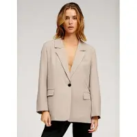TeeShoppen Blazer ' Oversized ' gris