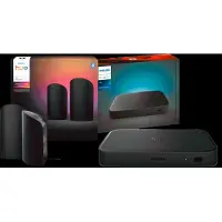 Philips Hue Play Wall Washer Noir - Lot de 2 + HDMI Sync Box 8K