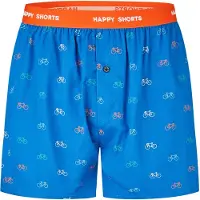 Happy Shorts Boxers ' Sommer Style ' bleu / orange