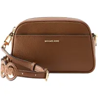 Michael Kors pour femme. 32S6GJ6C5L Sac à bandoulière Mk marron (OSFA), Casuel, Cuir