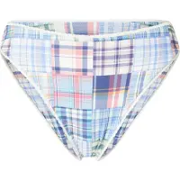 Abercrombie & Fitch Bas de bikini bleu clair / jaune / corail / blanc