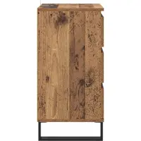 vidaXL , meuble de rangement, matériau composite bois-plastique