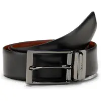 JOOP! Ceinture cognac / noir