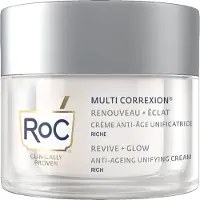 Roc Multi Correxion Revive + Glow crème illuminatrice anti-rides à la vitamine C 50 ml