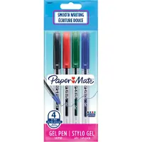 Papermate PAPER MATE Gelschreiber Jiffy Gel sortiert F 4er Bag s/b/g/r