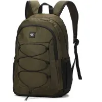 Aoking Sac à dos vert foncé / noir