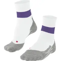 Falke RU Compression Stabilizing, chaussettes de running, femme, blanc/violet