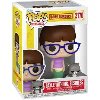 Funko POP! Bob's Burgers POP Television PVC- Sammelfigur Gayle avec Mr. Business (2170)