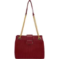 Faina Sac bandoulière 'Back To Office' rouge foncé