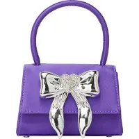 Faina Sacs à main bleu violet / argent / transparent